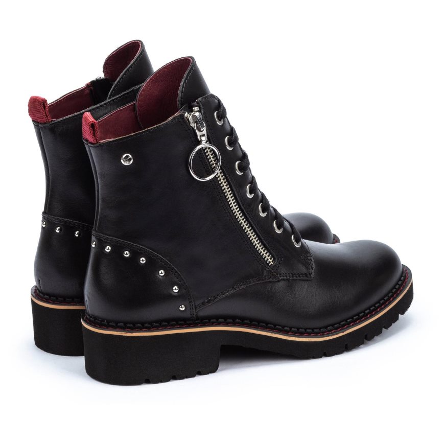 Women's Pikolinos VICAR Ankle Boots Black | NZ X2930Q7